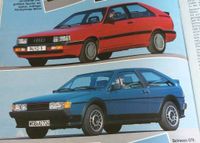 VW Scirocco GTX 112 PS + Audi Coupe GT 136 PS Test von 1985 Nordrhein-Westfalen - Leverkusen Vorschau