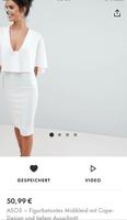 Figurbetontes Midikleid mit Cape-Design, Größe 34 Neu Hessen - Gießen Vorschau