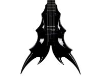 2009 BC Rich Draco Flying-V Black Neck Thru Made in Korea MIK Hessen - Linsengericht Vorschau