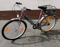 Gut erhaltenes Fahrrad mit Rücktritt und Korb zu verkaufen. Hessen - Wölfersheim Vorschau