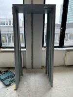 Gebrauchte Stahltürzargen incl komplette Glastüren mit Garnitur Niedersachsen - Schneverdingen Vorschau