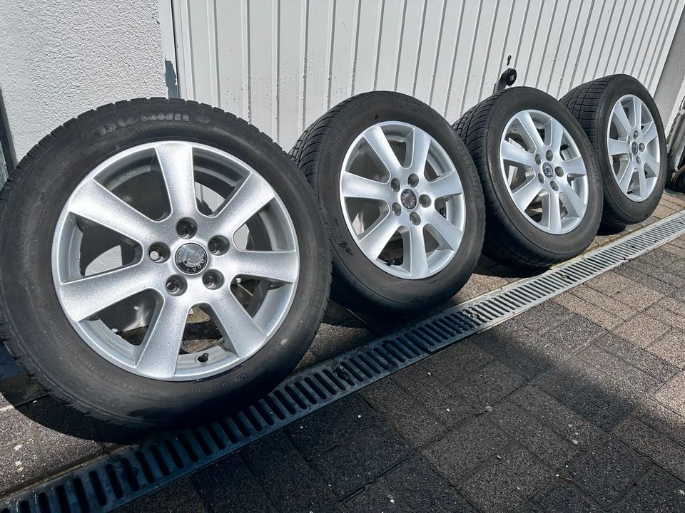 Skoda Yeti Räder BORBET Felgen und Reifen 205/55 R16 in Oberhausen