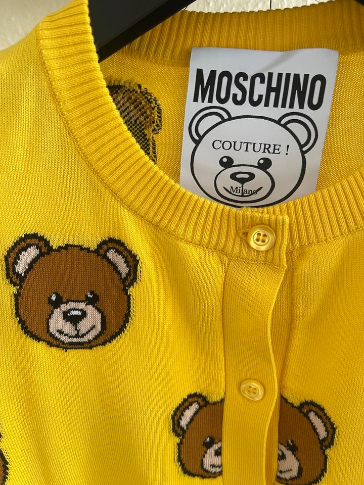 Strickjacke Moschino Couture, Pullover Gr 38, M, Bear, Teddy in Mönchengladbach