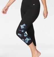 Leggings Kangaroos 44 schwarz Blumen 7/8 neu Niedersachsen - Loxstedt Vorschau