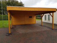 Carport Modern Doppelcarport Flachdach Pultdach Design Nordrhein-Westfalen - Löhne Vorschau