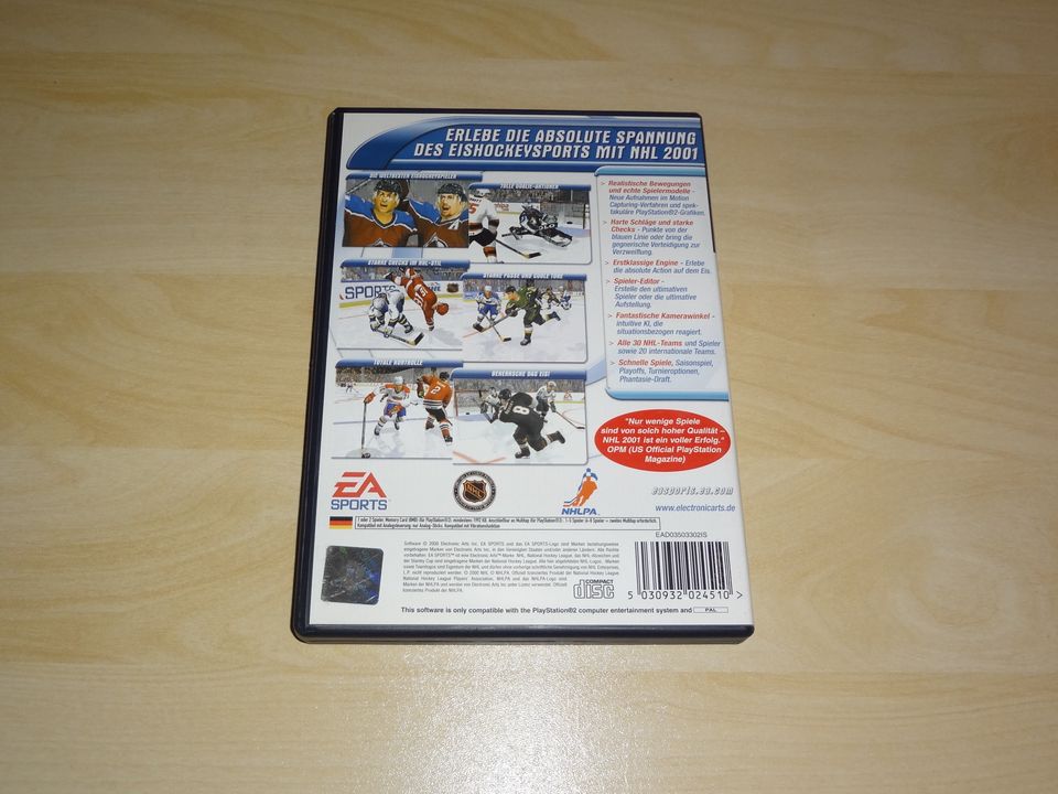 NHL 2001 PS2 EA Sports Eishockey Sportspiel National Hockey Leagu in Frankfurt am Main