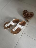 Gabor, Flip-Flops. Zehentrenner, Leder, weiß, Gr. 6,5 (40) Niedersachsen - Sarstedt Vorschau