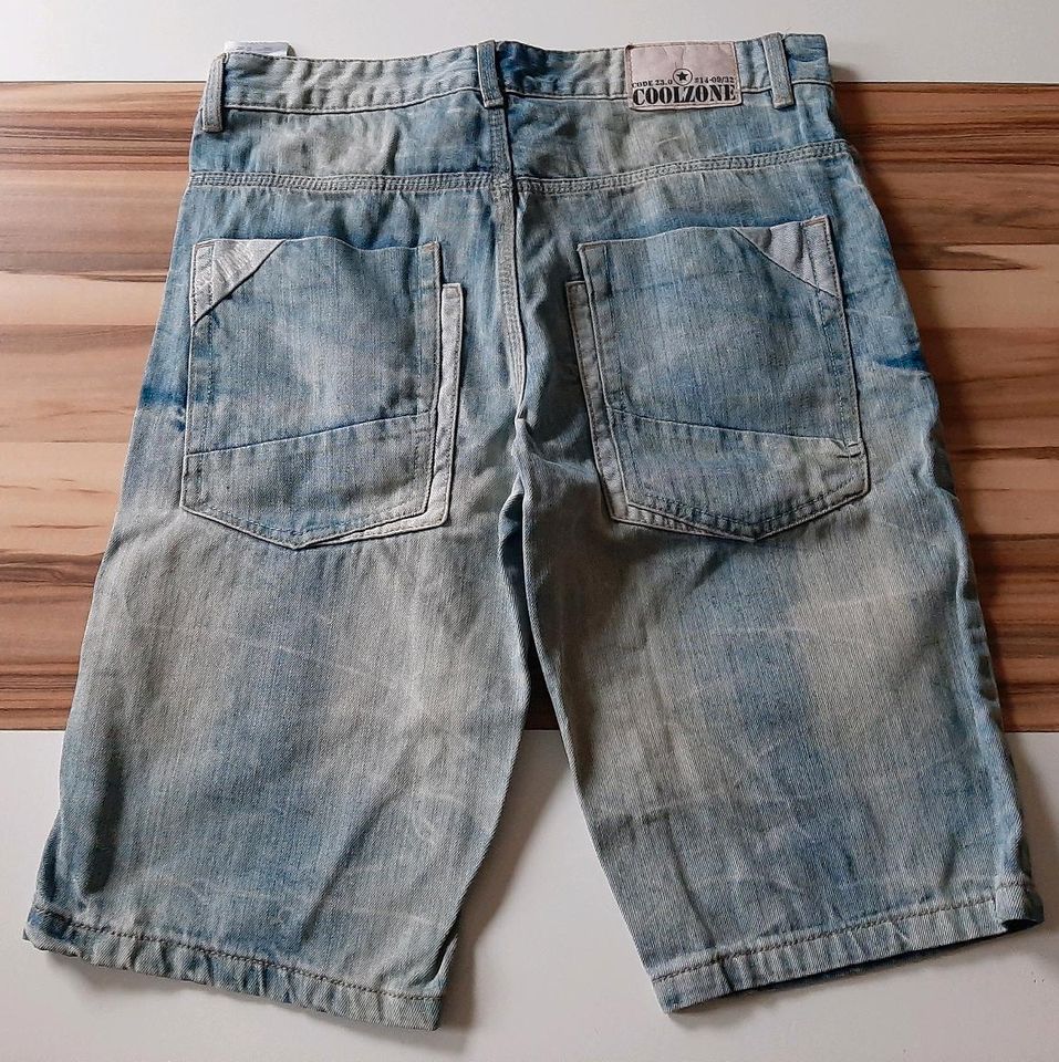 Jeans Capri Hose sommerhose kurze Hose 158 164 in Waltershausen