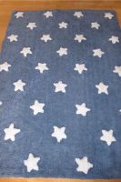 Teppich Kinder blau mit Sternen Baumwolle  v. Lorena Canalis Bayern - Wertingen Vorschau