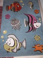 Kinderteppich 160 x 230 Fische Seestern Qualle Seepferd Clownfisc Nordrhein-Westfalen - Herford Vorschau