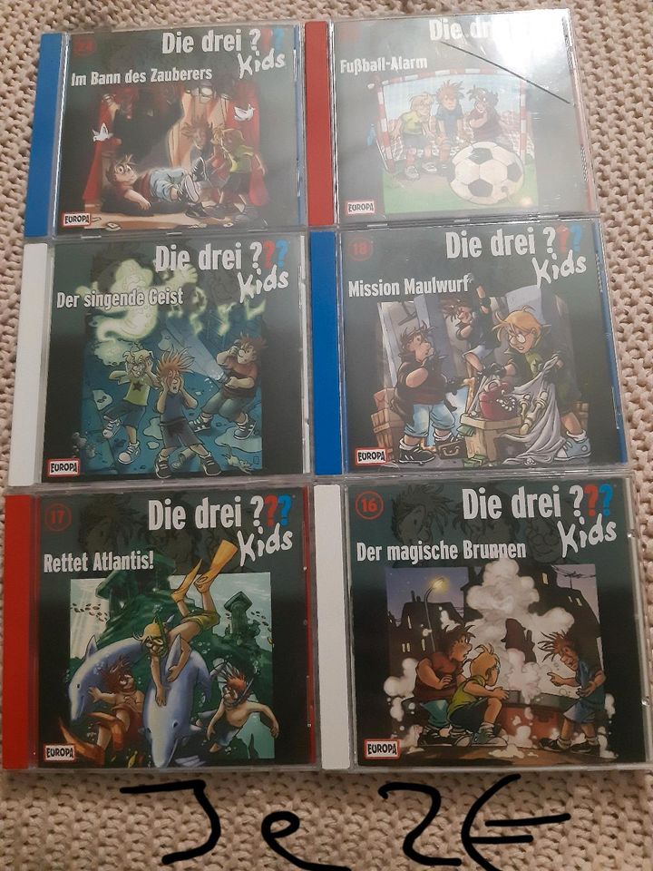 Die drei !!! Ausrufezeichen, drei ??? Fragezeichen Kids Kinder CD in Gersthofen