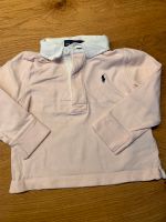 Ralph Lauren langarm Shirt longsleeve Kragen rosa weiß 74 Baden-Württemberg - Wangen Vorschau