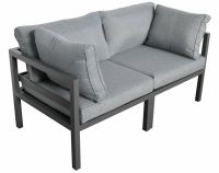 Garten Alu Sofa Rhodos 2 Sitzer Lounge Gartensofa grau 499€* Baden-Württemberg - Herbertingen Vorschau