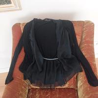 MADE IN ITALY Cardigan schwarz zart transparent Größe S Nordrhein-Westfalen - Soest Vorschau