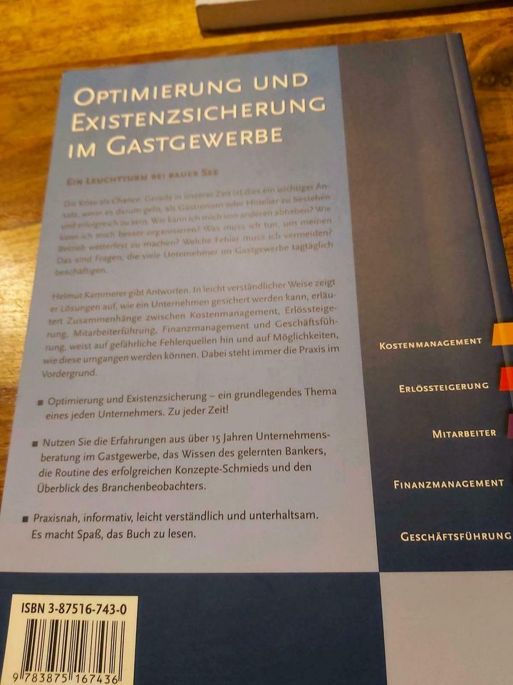 Optimierung und Existenzsicherung im Gastgewerbe Matthaes Buch in Fredersdorf-Vogelsdorf