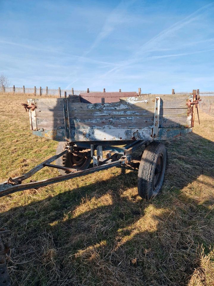 Anhänger, Getreidewagen zum aufbauen in Teuchern