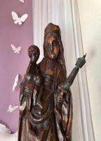 Antik Art Déco Holz Skulptur Holzfigur Maria&Jesus 349€* Hessen - Buseck Vorschau