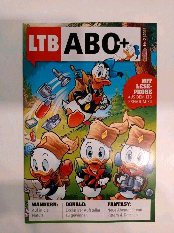 LTB Abo+ Nr. 2 / 2022 Neu Lustiges Taschenbuch Abo in Leverkusen