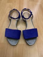 VAGABOND Damen Riemchensandalen aus Leder Blau Gr. 41 Nordrhein-Westfalen - Erkrath Vorschau