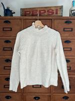 Vila ᕱ Strick Woll Pullover beige Gr. S 36 Bayern - Marktheidenfeld Vorschau