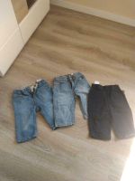 3 Jeanshosen H&M Gr. 68 Bayern - Dettelbach Vorschau