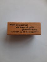 Holzstempel/Text Bayern - Hösbach Vorschau