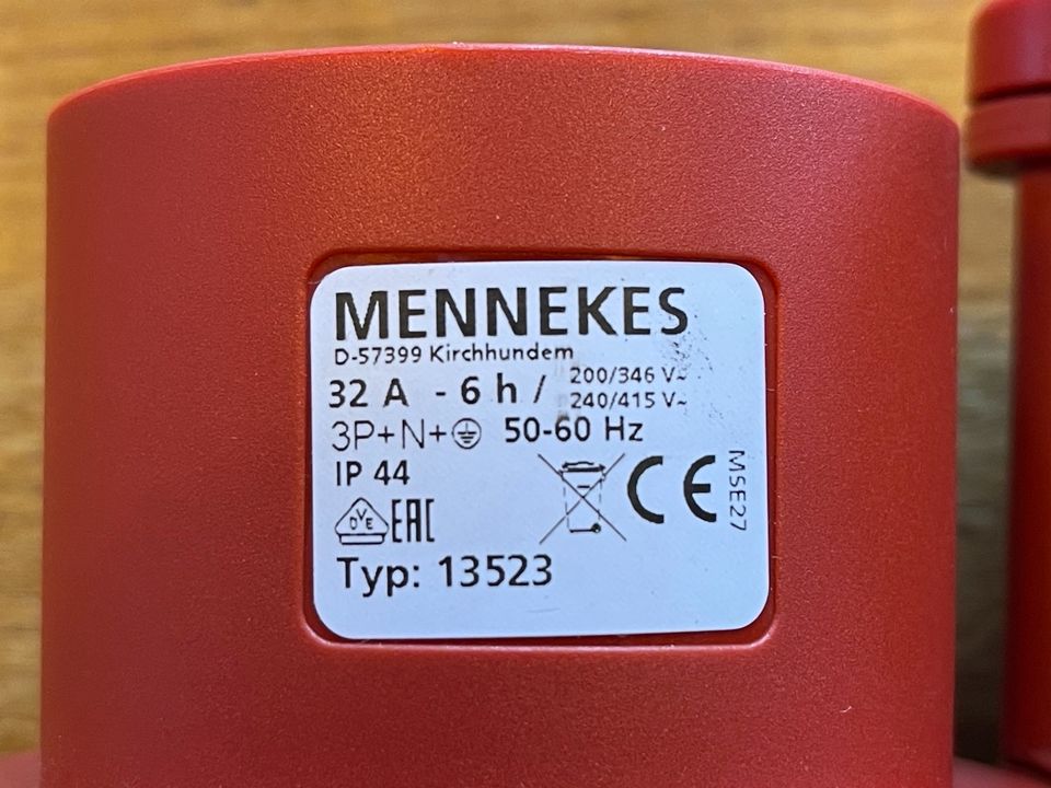 Mennekes PowerTOP Xtra, Typ 13523, Typ 14523 in Maselheim