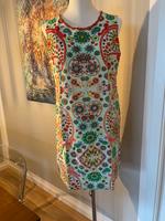 Kleid Derhy, Größe 38, bunt, neuwertig Sachsen-Anhalt - Halle Vorschau