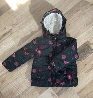 Süße Winterjacke Mädchen Gr. 86 schwarz mit pinken Blumen Saarland - St. Ingbert Vorschau