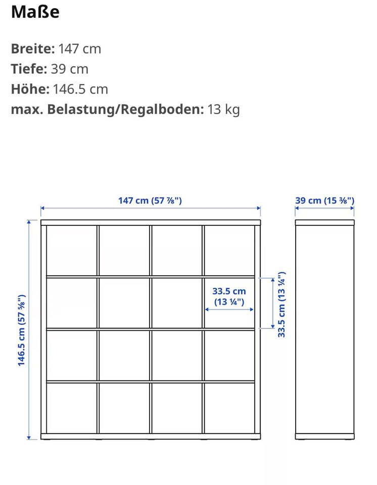 Ikea Kallax in Pressath