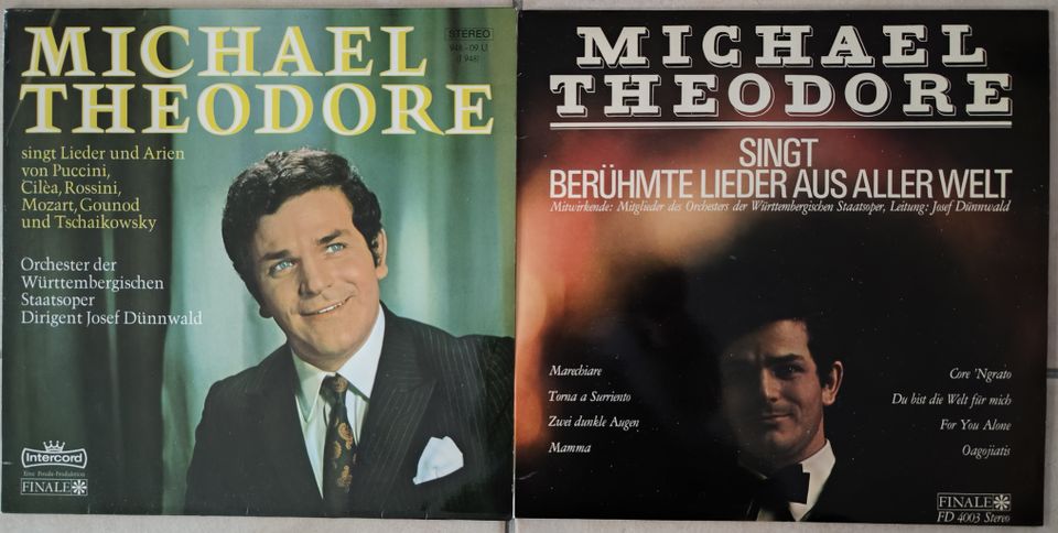Schallplatten Michael Theodore LP Vinyl berühmte Lieder aus aller in Recklinghausen