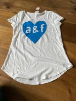 Abercrombie and fitch t-Shirt weiß Herz blau Mädchen 152-176 Hannover - Mitte Vorschau