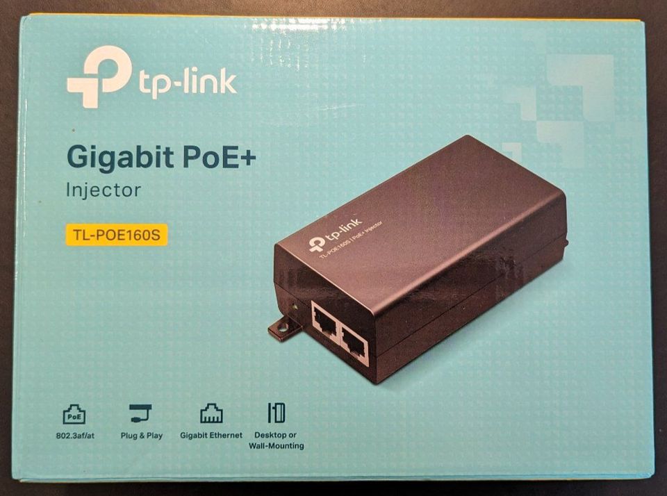 TP-Link TL-POE160S Gigabit PoE+ Injector in Waltrop