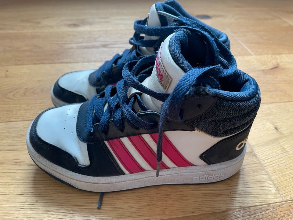 Adidas Kinderschuhe Hoops Kinder blau-pink, Gr 31 in Witten