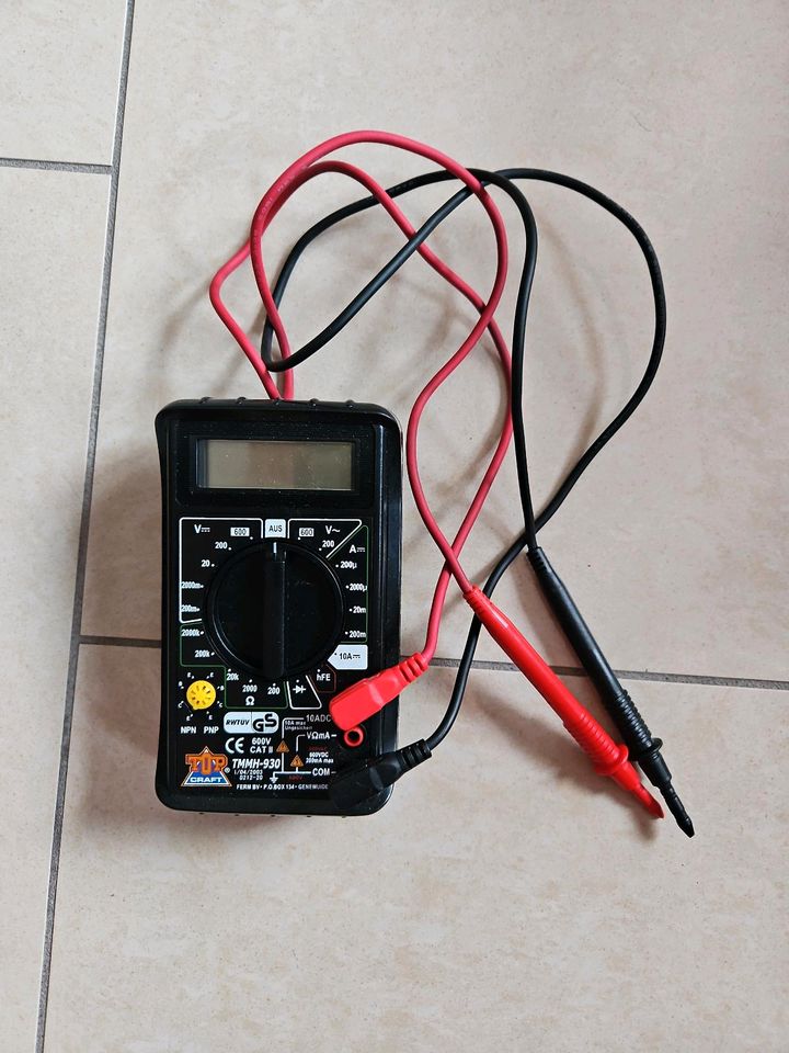 Digitales Multimeter Messgerät topcraft TMMH-930 in Bückeburg