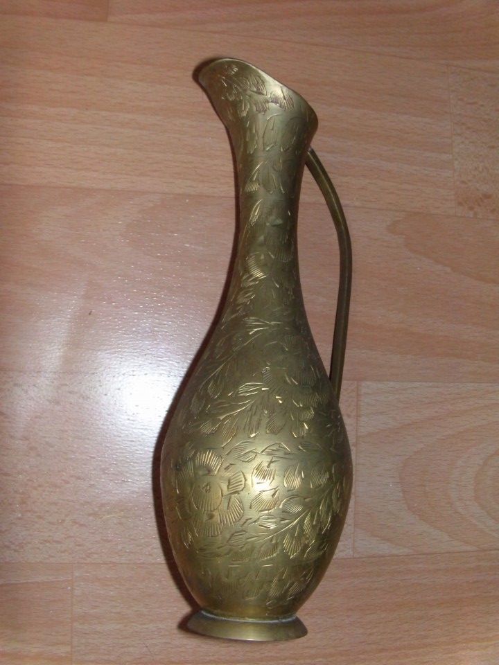 Sehr schöne antike Vase Messing ca. 25 cm in Berlin