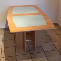 Wohnzimmertisch / Küchentisch Tisch Buche mit Glaseinsätzen Niedersachsen - Haselünne Vorschau