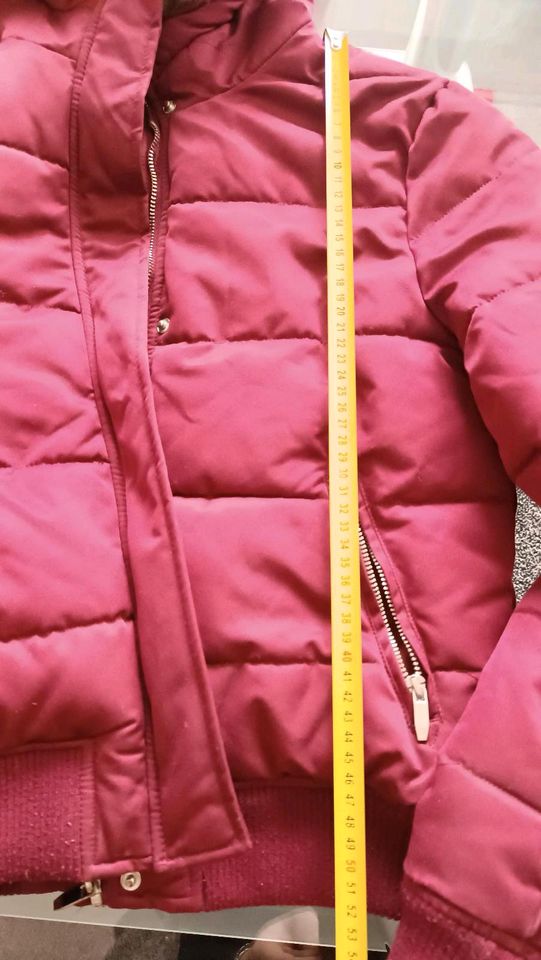 Steppjacke Winterjacke Daunenjacke Jacke kurz mit Kapuze in Augsburg