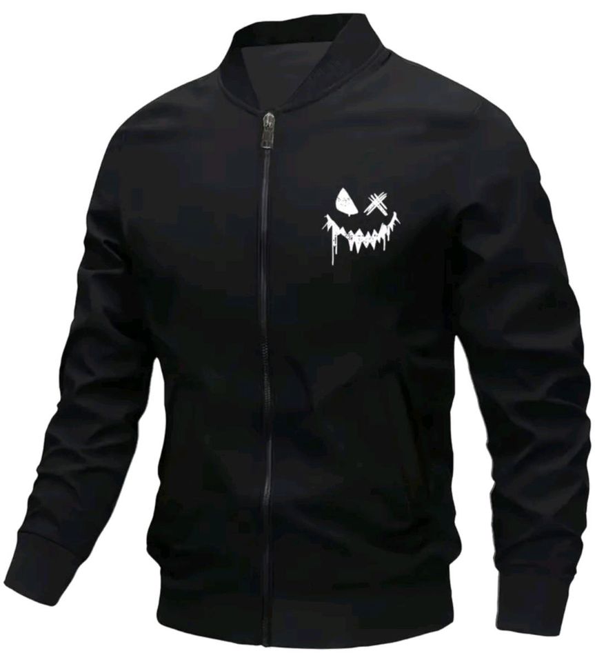 Sweatjacke Grimasse Jacke Strickjacke Joker in Jena