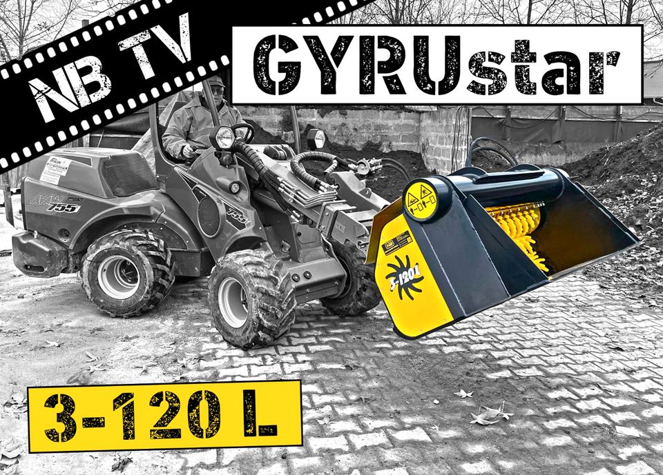 GYRUStar 3-120L | Schaufelseparator für Radlader und Bagger in Hanstedt