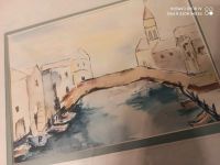 Schönes Aquarell Bild.  ,,Venedig,, Baden-Württemberg - Wannweil Vorschau