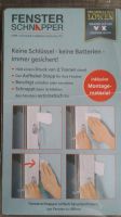 Sicherung für Fenster gegen Aufdrücken,Fensterschnapper,Ovp Nordrhein-Westfalen - Haltern am See Vorschau