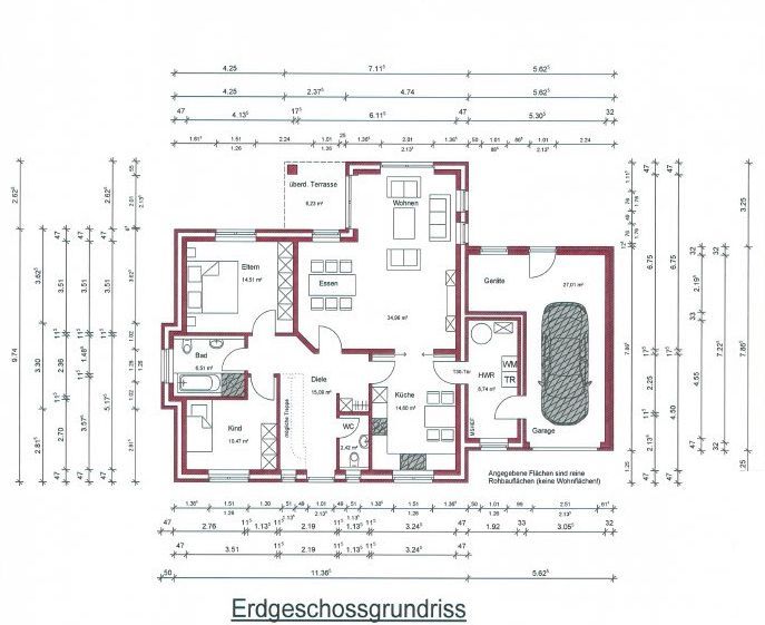 Moderner Neubau-Winkelwalmdachbungalow in ruhiger Wohnlage in Haselünne