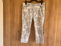 Bianka Sommer Hose Gr.40 Capri Jeans mit Blumen 3/4 Hose Muster Niedersachsen - Peine Vorschau