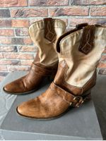 Janet & Janet Stivale Faenza halbhohe Stiefel Gr. 40 Farbe cognac Hessen - Niedernhausen Vorschau