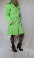 Mantel / Trenchcoat grün Gr. 36/S/164  kniekurz / Gürtel Bayern - Hammelburg Vorschau