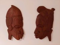 Afrikanische Holzmasken, Handarbeit, Guinea-Bissau Leipzig - Dölitz-Dösen Vorschau