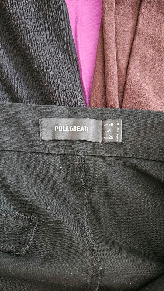 Pull&Bear Elegante Hose 38 weite Hose Stoff in Bielefeld