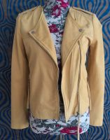 Neu Mango Lederjacke Bikerjacke Jacke Echtleder Gelb S/36 Neu Nordrhein-Westfalen - Medebach Vorschau