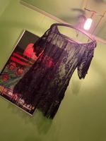 Shirt schulterfrei Sheer Ausbrenner Spitze transparent Mesh Bayern - Kempten Vorschau
